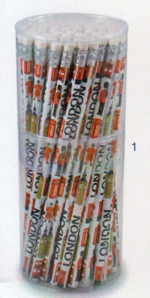 Pencils 72 in Tub White London Everything
