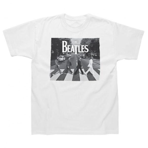 Beatles T-Shirt White Abbey Road | Lambert Souvenirs