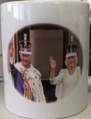White Mug King Charles III May 6th